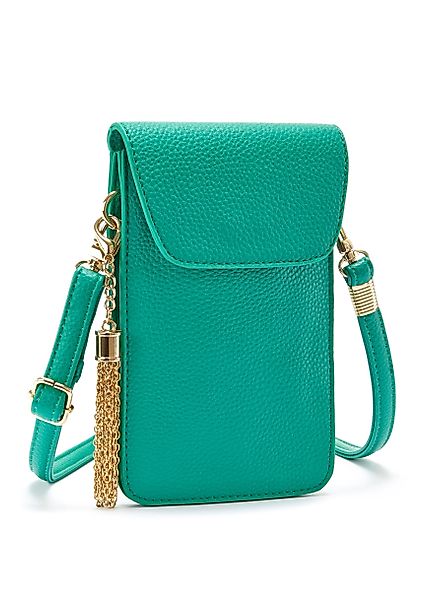 LASCANA Umhängetasche Handytasche, mit Sichtfenster, Minibag, günstig online kaufen