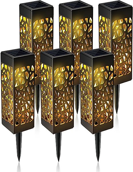 BlingBin LED Solarleuchte LED Solar Gartenleuchten, günstig online kaufen