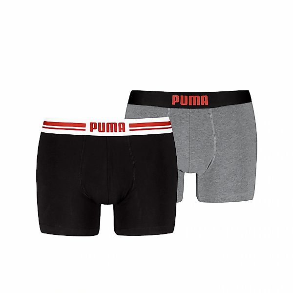 PUMA Boxershorts "PUMA MEN EVERYDAY PLACED LOGO BOXERS 2P", (2er Pack), mit günstig online kaufen