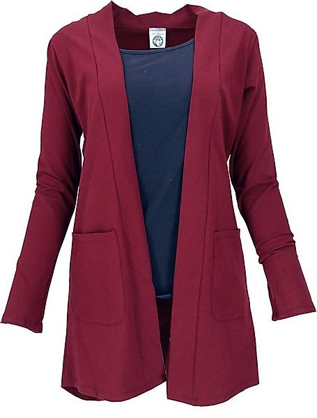 Guru-Shop Langjacke Offener Cardigan, lange Jacke günstig online kaufen