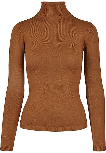 URBAN CLASSICS Strickpullover "Damen Ladies Basic Turtleneck Sweater", (1 t günstig online kaufen