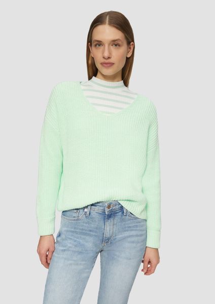 s.Oliver Longpullover Strickpullover Strickpullover im Relaxed günstig online kaufen