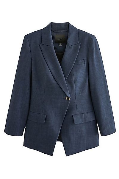 Next Jeansjacke Asymmetrischer Blazer im Jeanslook günstig online kaufen