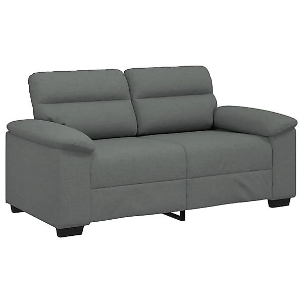 vidaXL 2-Sitzer-Sofa Dunkelgrau 120 cm Stoff 4105298 günstig online kaufen