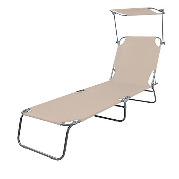 Mojawo Gartenliege Sonnenliege Relaxliege 3 Bein Campingliege Klappbar Mit günstig online kaufen