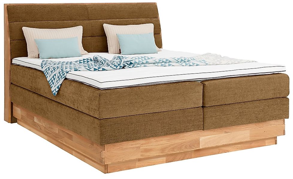 OTTO products Boxspringbett "Jenna", ohne LED-Beleuchtung, mit zertifiziert günstig online kaufen