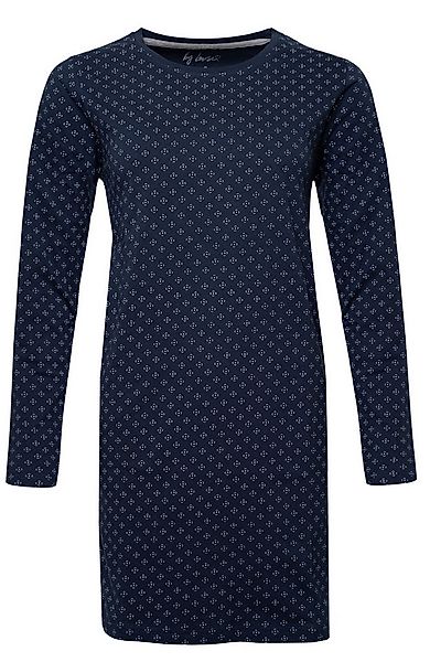 By Louise Nachthemd Damen Schlafshirt mit langem Arm (1-tlg) Baumwolle günstig online kaufen