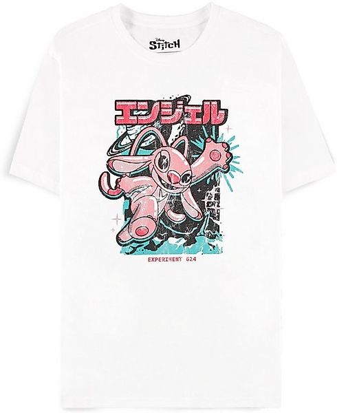 Disney T-Shirt Lilo & Stitch - Vintage Angel Female Short Sleeved T-shirt günstig online kaufen