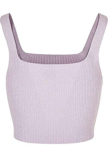 URBAN CLASSICS Muskelshirt "Urban Classics Damen Ladies Rib Knit Top", (1 t günstig online kaufen