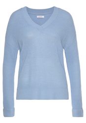 LASCANA V-Ausschnitt-Pullover aus weichem Strick, bequemer Damenpullover günstig online kaufen