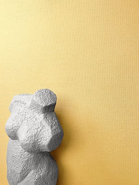 Newroom Vliestapete, Gelb Tapete Uni Einfarbig günstig online kaufen