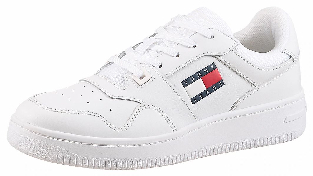 Tommy Jeans Plateausneaker "TJW RETRO BASKET", Freizeitschuh, Halbschuh, Sc günstig online kaufen