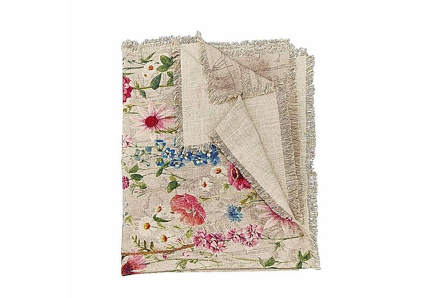 Mirabeau Tagesdecke Plaid Eleonoire bunt günstig online kaufen