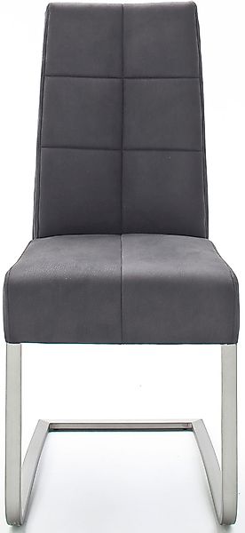 MCA furniture Esszimmerstuhl »Salva Schwingstuhl«, (Set), 2 St., Microfaser günstig online kaufen