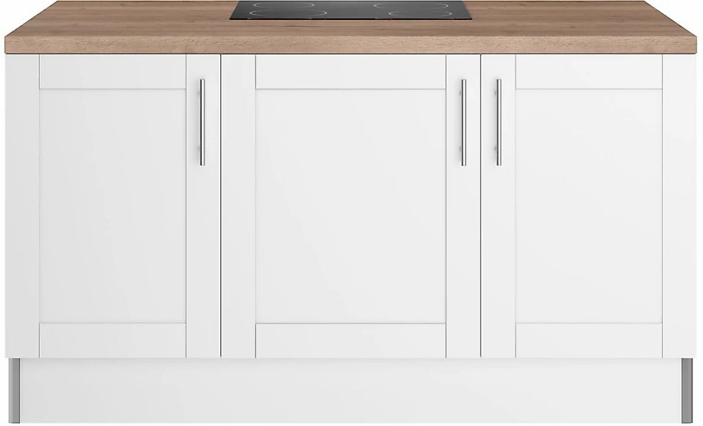 KOCHSTATION Kochinsel "KS-Ahus" Kücheninsel, Breite 160 cm, wahlw. mit E-Ge günstig online kaufen