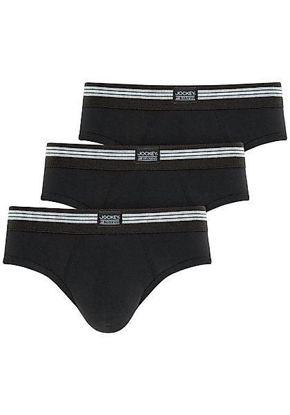 Jockey Slip "Cotton Stretch" 3er Pack, ohne Eingriff, elastisch, bequem günstig online kaufen