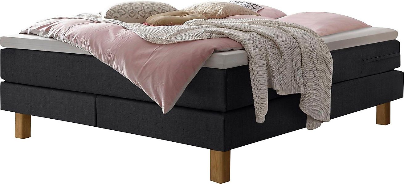 HASENA Boxspringbett Isoba, ohne Kopfteil, frei günstig online kaufen