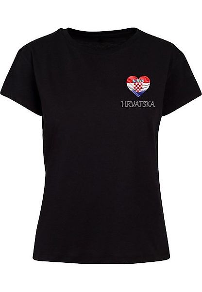 Merchcode T-Shirt Merchcode Ladies Merchcode Football - Croatia T-shirt (1- günstig online kaufen