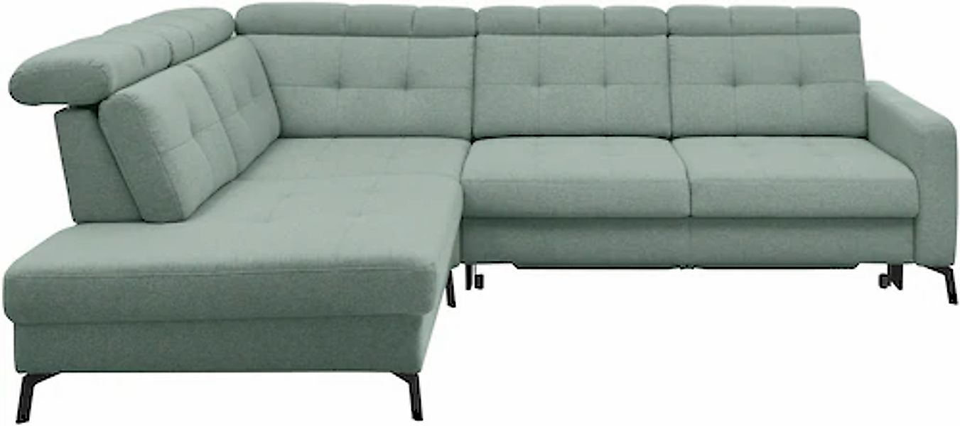 Musterring Ecksofa »MR 4615«, mit Kopf- und Rückenverstellung, Metallfuß sc günstig online kaufen
