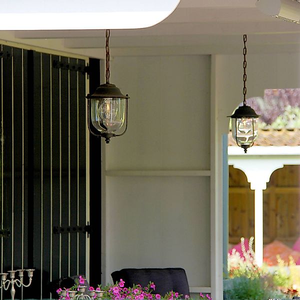 LINDAU - Pendelleuchte außen mit Ketten-Aufhängung günstig online kaufen