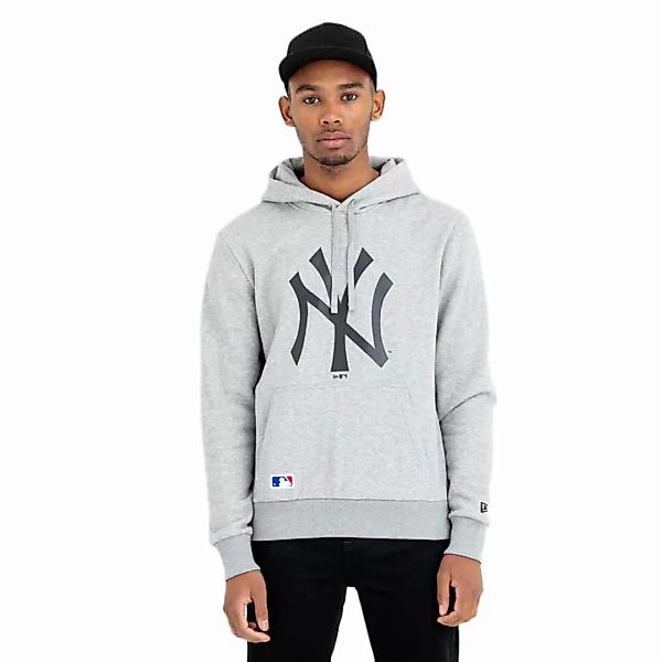New Era Mlb Team Logo New York Yankees Kapuzenpullover XS Grey Med günstig online kaufen