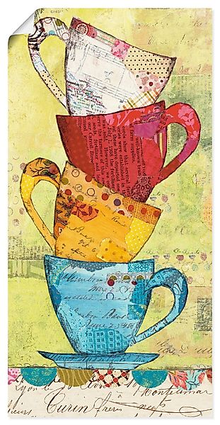 Artland Wandbild Komm zum Kaffee, Geschirr günstig online kaufen