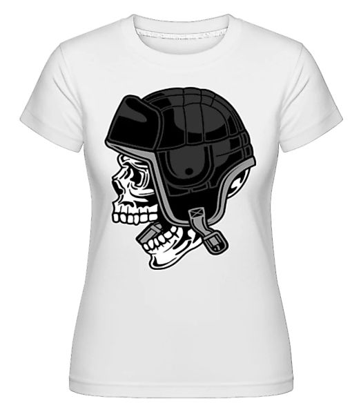 Skull Helmet · Shirtinator Frauen T-Shirt günstig online kaufen