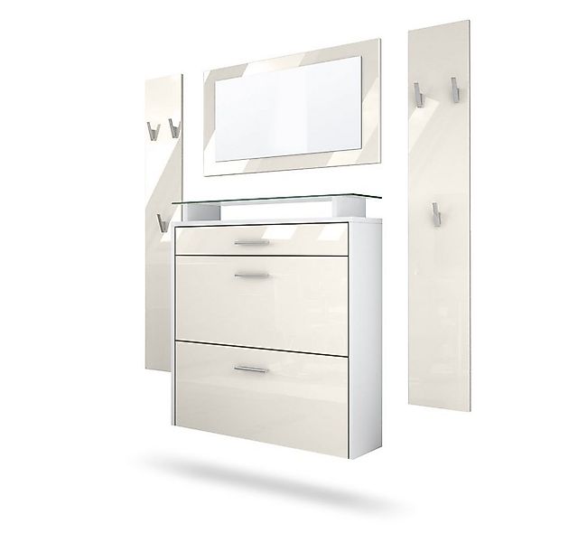 Vladon Garderoben-Set Malea, (Garderobenset bestehend aus 1 Hängeschuhschra günstig online kaufen