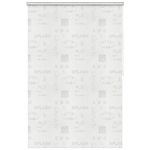 vidaXL Duschrollo 140x240 cm Splash-Design 142874 günstig online kaufen