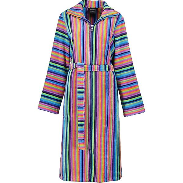 Cawö - Damen Bademantel Leichtvelours - 2-Wege-Reißverschluss 1456 - Farbe: günstig online kaufen