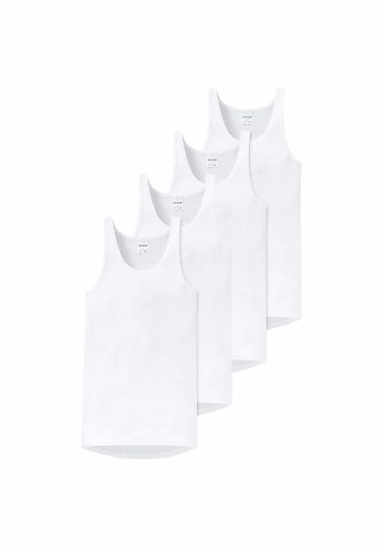 Schiesser Unterhemd "Unterhemd 4er Pack" günstig online kaufen