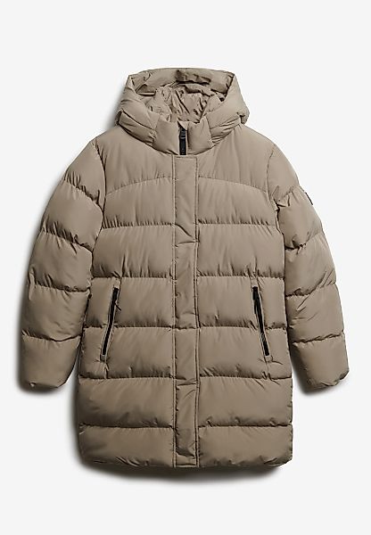 Superdry Steppjacke "HOODED SPORTS PUFFER MID JKT", mit Kapuze günstig online kaufen