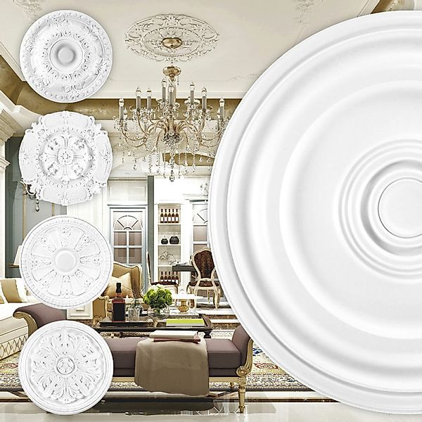 Grand Decor Wanddekoobjekt R117 (Stuckrosette aus günstig online kaufen