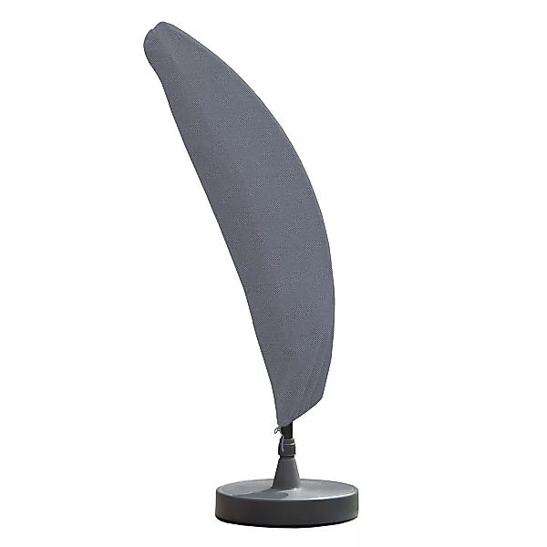 Schutzhülle für Ampelschirme grau Polypropylen B/L: ca. 75x256 cm günstig online kaufen