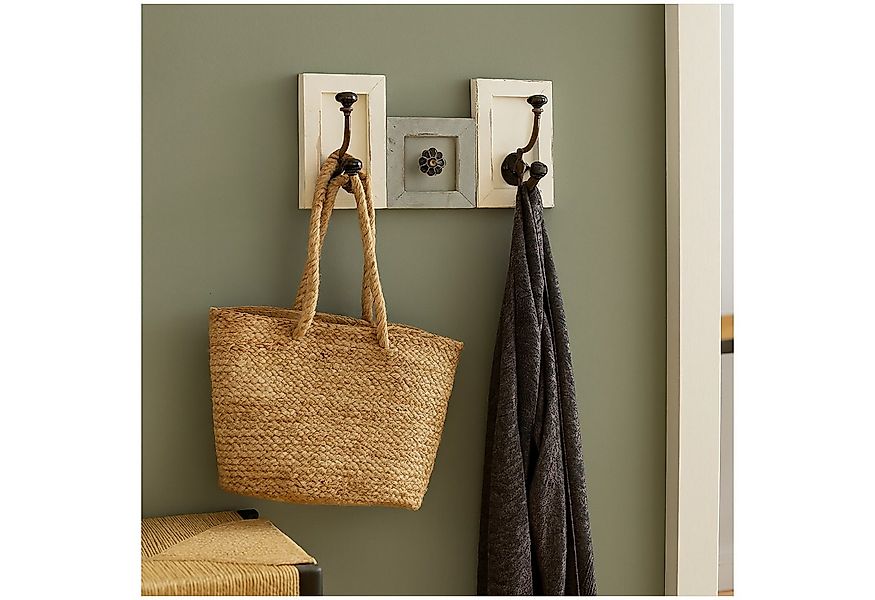 HTI-Living Garderobenleiste Kleiderhaken Garderobe Vintage (Stück, 1 St., 1 günstig online kaufen