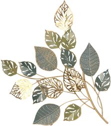 HOFMANN LIVING AND MORE Wanddekoobjekt "Wanddekoration" Zweig mit Blättern, günstig online kaufen