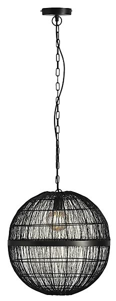 GLOBO LIGHTING Hängeleuchte »HERMI II« E27 1 Stk. Hängelampe schwarz Metall günstig online kaufen