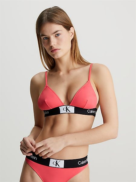 Calvin Klein Swimwear Triangel-Bikini-Top FIXED TRIANGLE-RP, günstig online kaufen