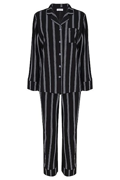 SNOOZE OFF Pyjama langarm Schlafanzug im Streifendesign (2 tlg., 1 Stück) m günstig online kaufen