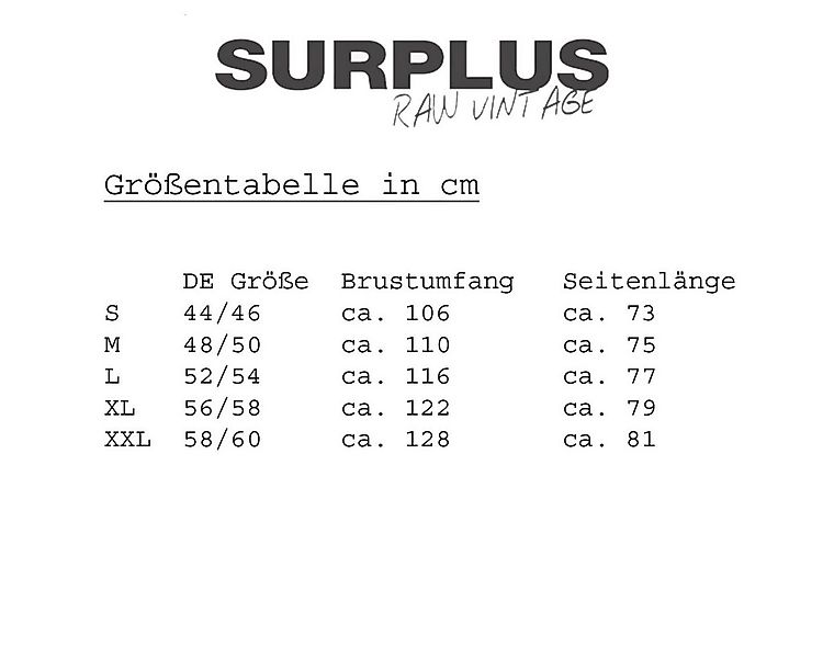 Surplus Raw Vintage Langarmhemd SURPLUS M65 Basic Hemd, langarm günstig online kaufen