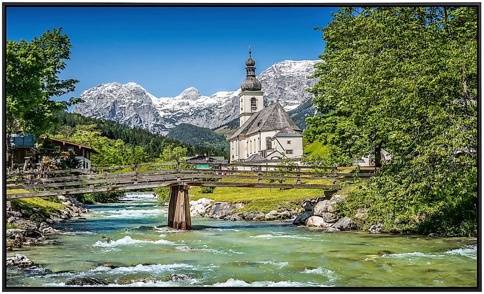 Papermoon Infrarotheizung »Bayerische Alpen«, sehr angenehme Strahlungswärm günstig online kaufen