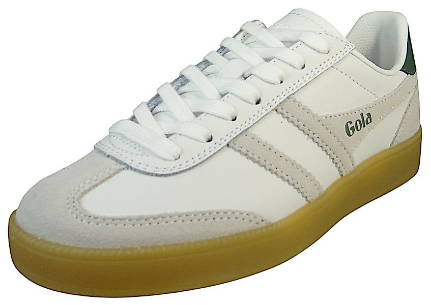Gola CLB744 WW White/White/Evergreen/Gum Sneaker günstig online kaufen
