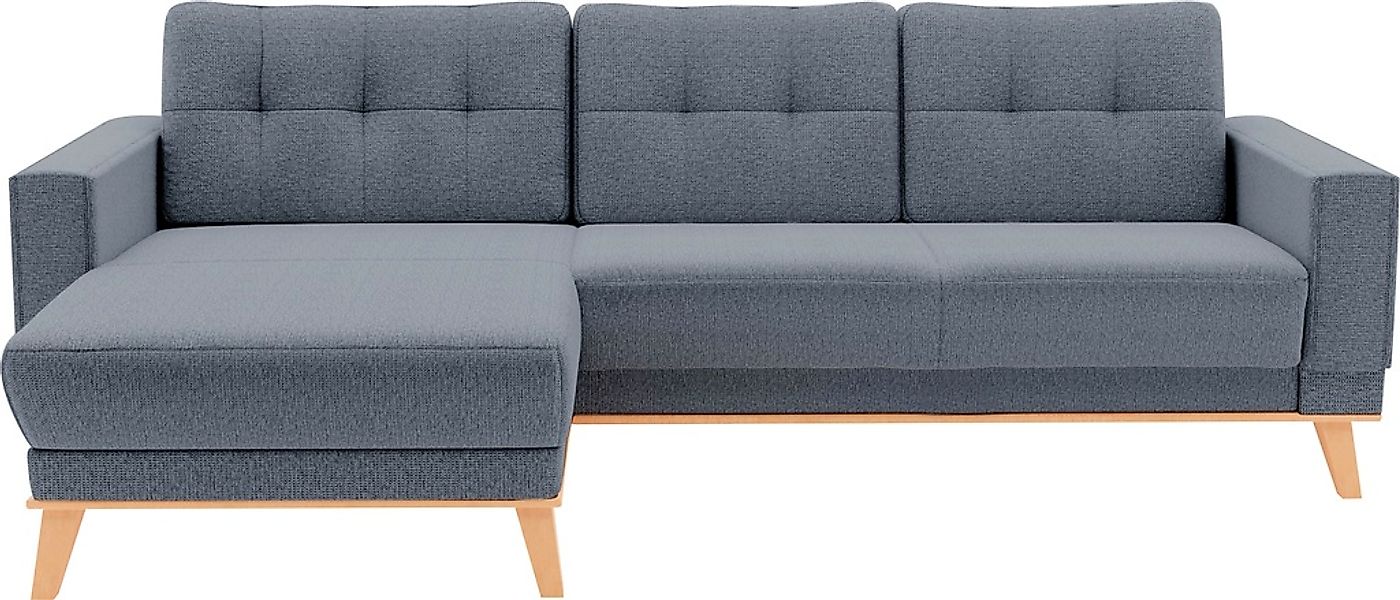 sit&more Ecksofa »Lavida L-Form« wahlweise mit Kippfunktion und Bettkasten günstig online kaufen