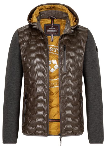 Milestone Lederjacke MSDarwin Herren Hybridjacke aus günstig online kaufen