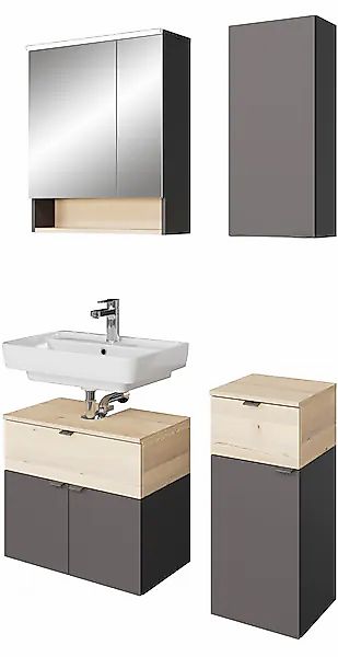 Saphir Badmöbel-Set »Quickset 394«, (Komplett-Set, 4 St.) günstig online kaufen