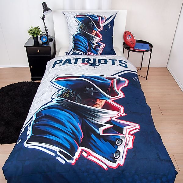NFL Bettwäsche NFL Patriots, Renforcé, 2 günstig online kaufen