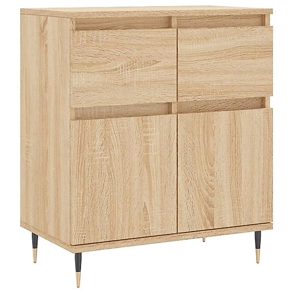 vidaXL Sideboard Sonoma-Eiche 60x35x70 cm Holzwerkstoff 831111 günstig online kaufen