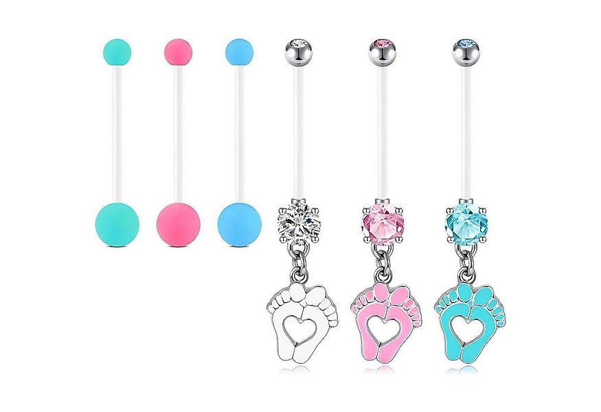 LuxusKollektion Bauchnabelpiercing-Set Bauchnabelpiercing Schwangerschaft N günstig online kaufen
