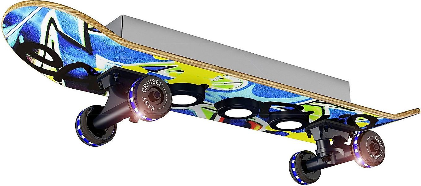 EVOTEC LED Deckenleuchte EASY CRUISER GRAFFITI, Dimmfunktion, Farbsteuerung günstig online kaufen