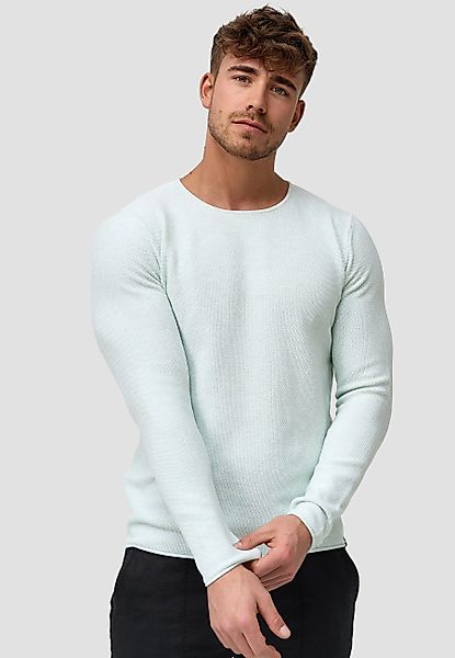 Indicode Strickpullover Loakim aus elastischer Baumwoll-Qualität, günstig online kaufen
